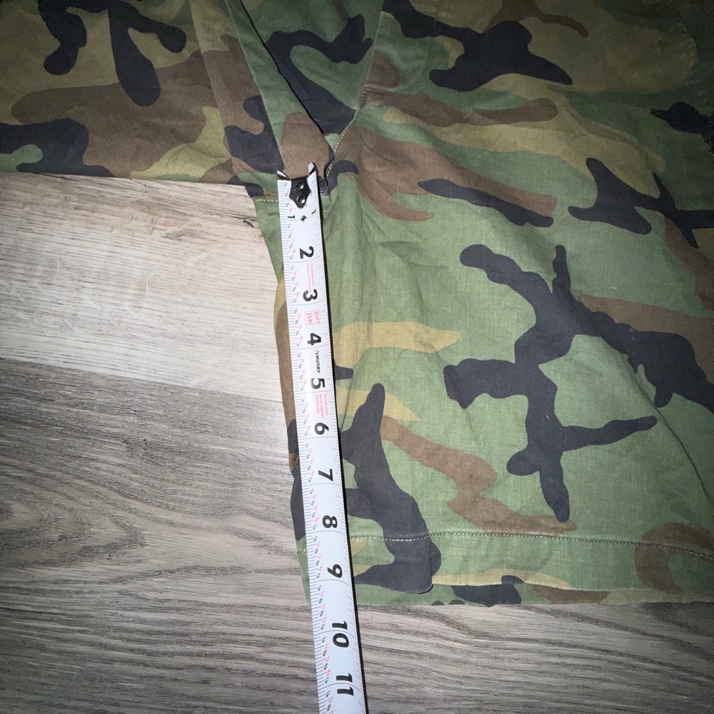 Camo Green Shorts Sz‎ 33 Gorpcore Military Utility Casual Summer - Picture 6 of 6